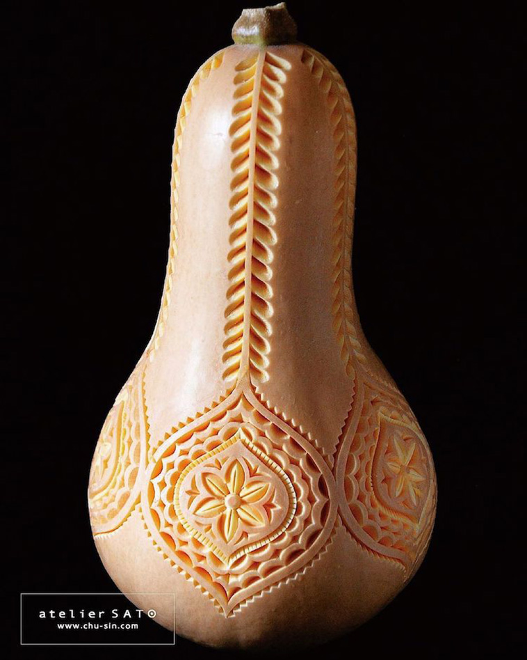 fruit carving art