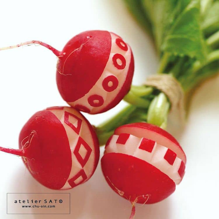 fruit carving art