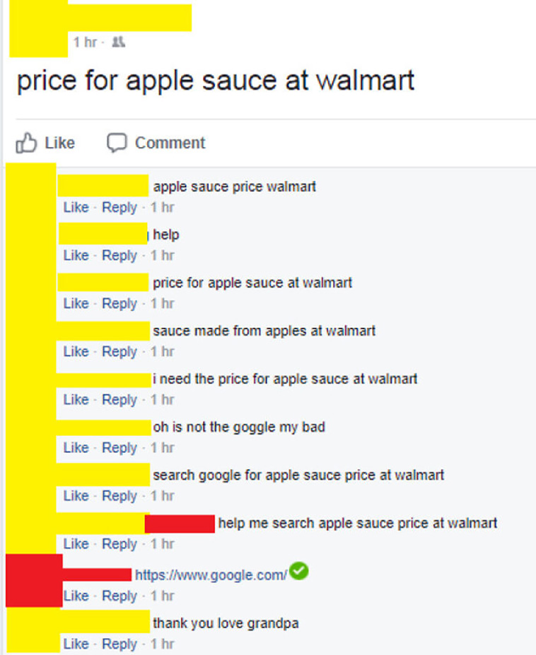 old people use social media