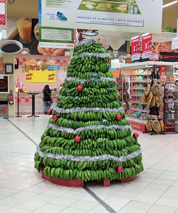 work place christmas trees