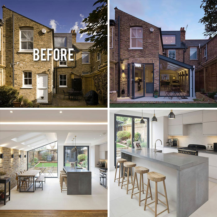 before after design
