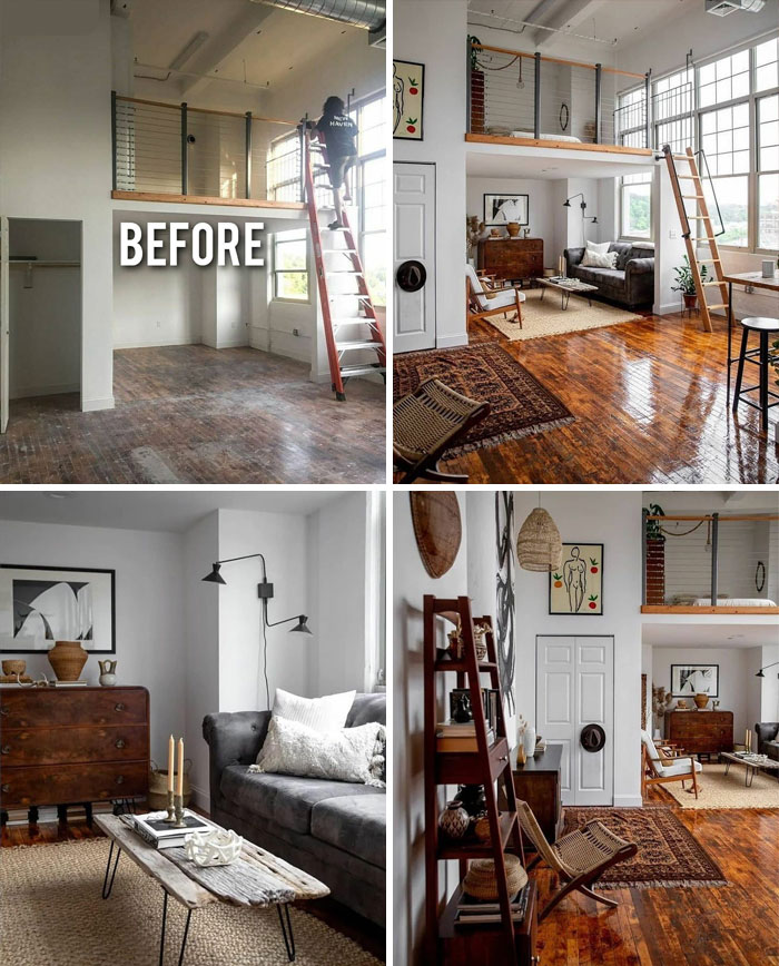before after design