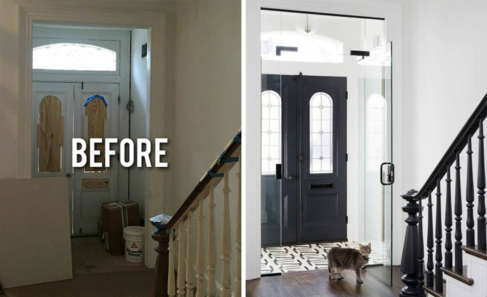 before after design