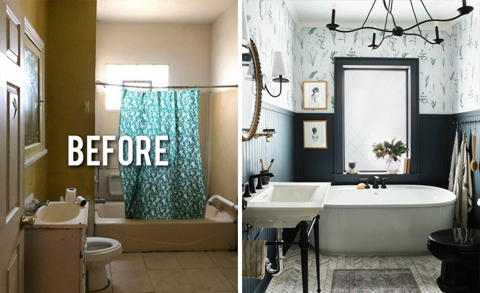 before after design
