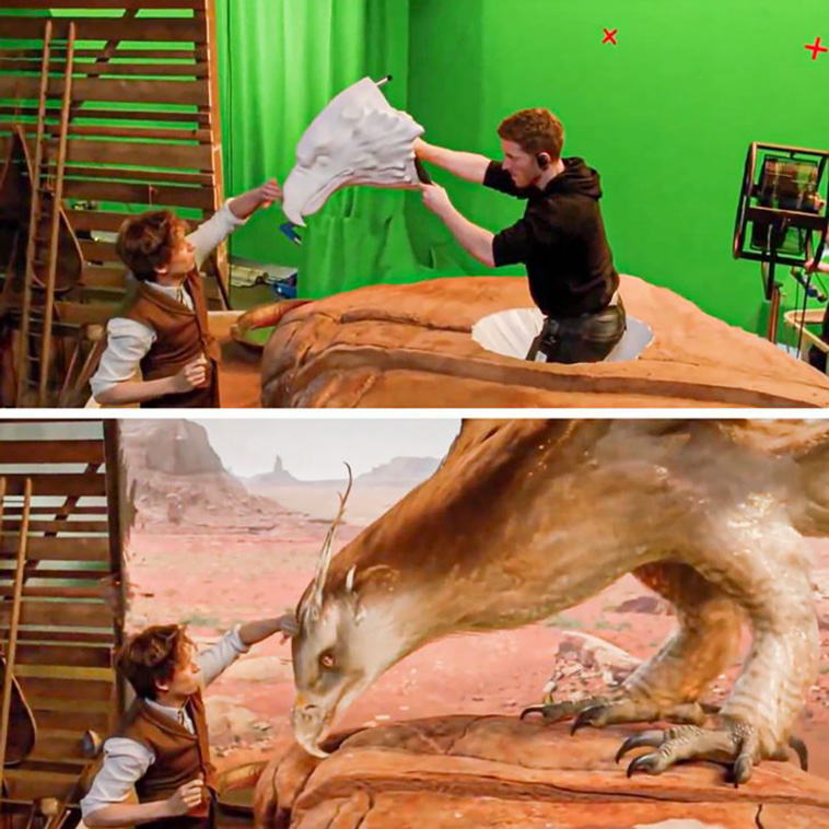 behind the scenes