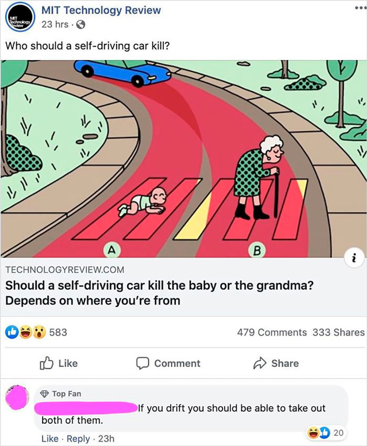 cursed comments