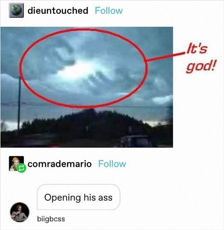 cursed comments
