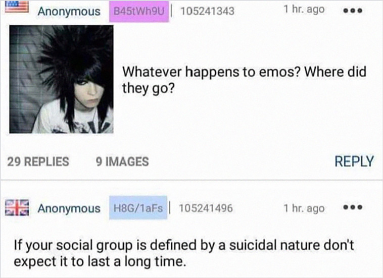 cursed comments