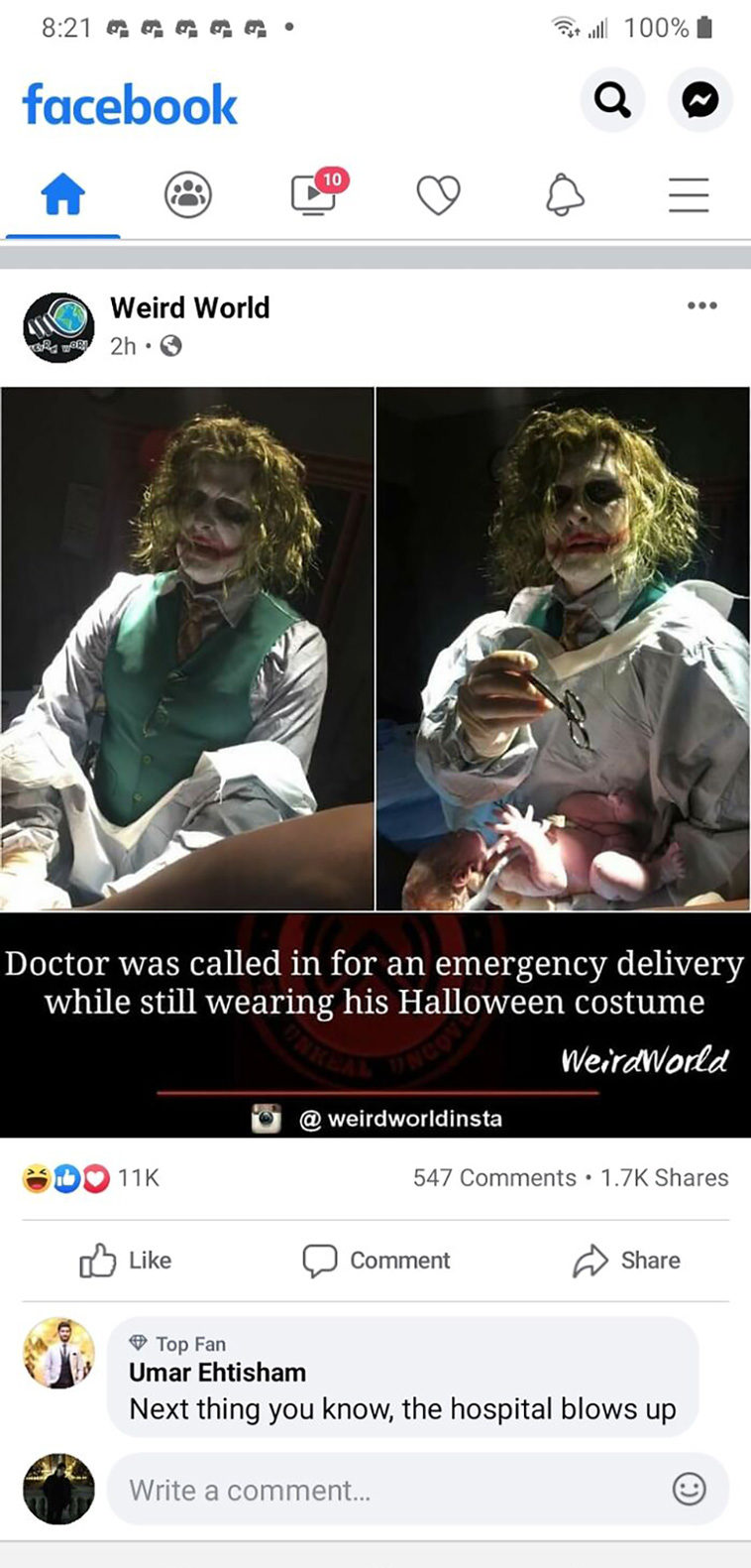 cursed comments