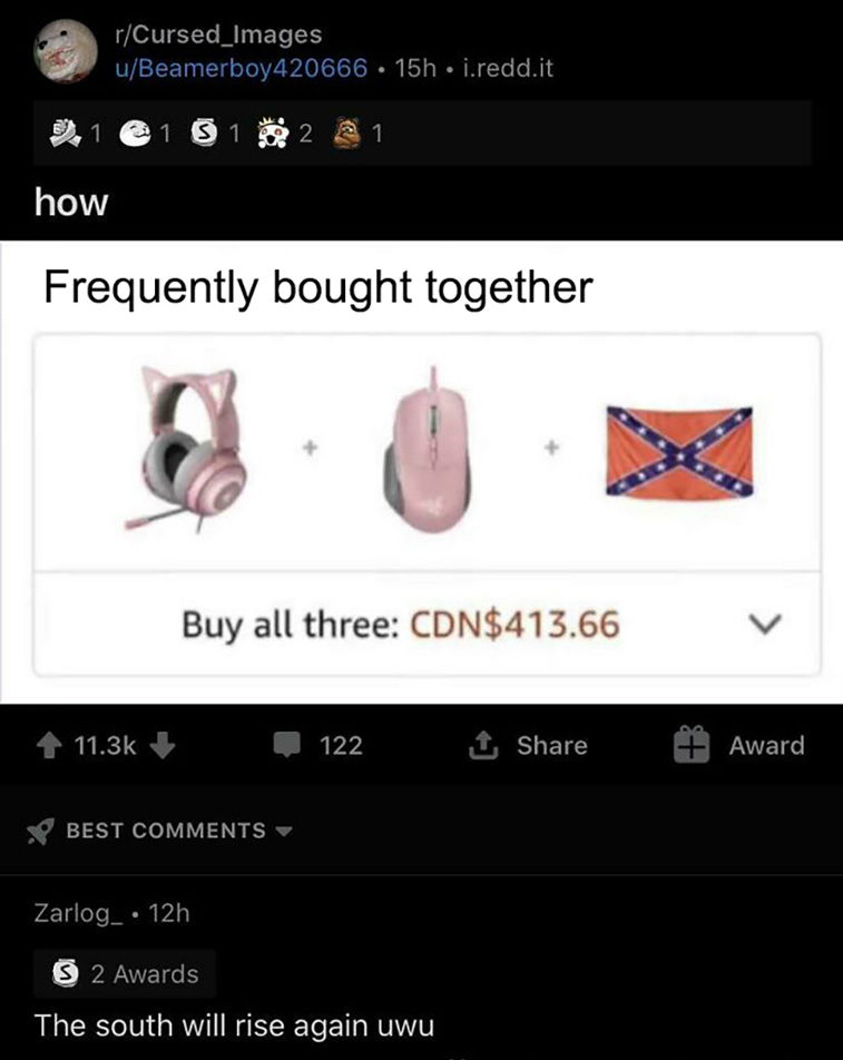 cursed comments