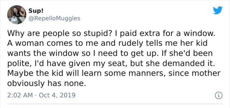 entitled people