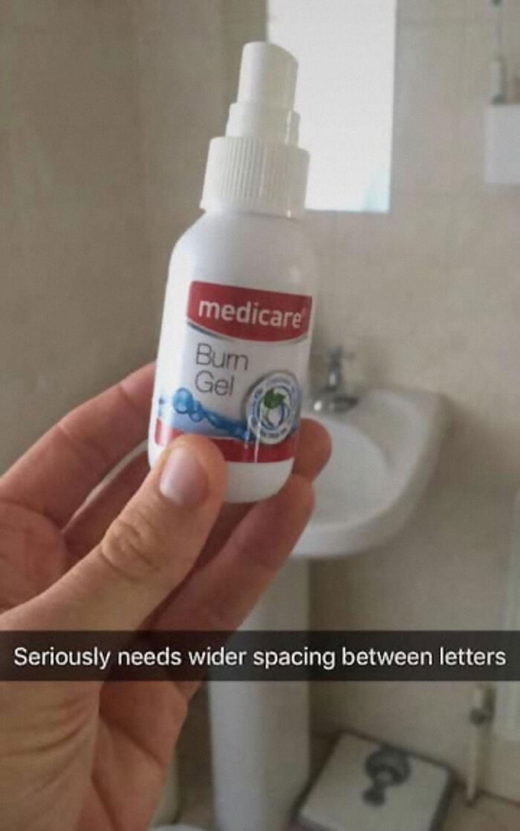 funny bad letter spacing