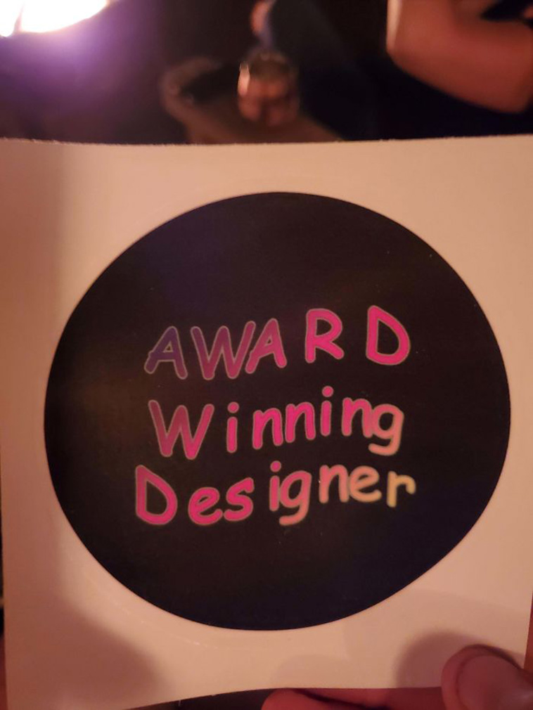 funny bad letter spacing