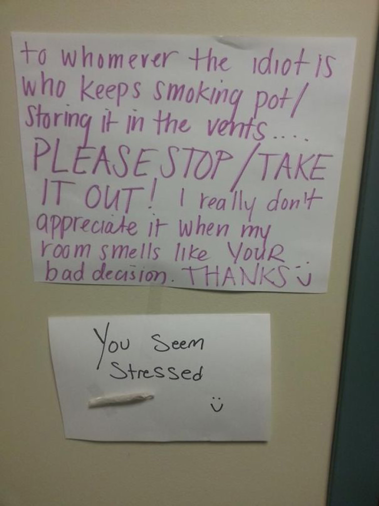weird neighbors