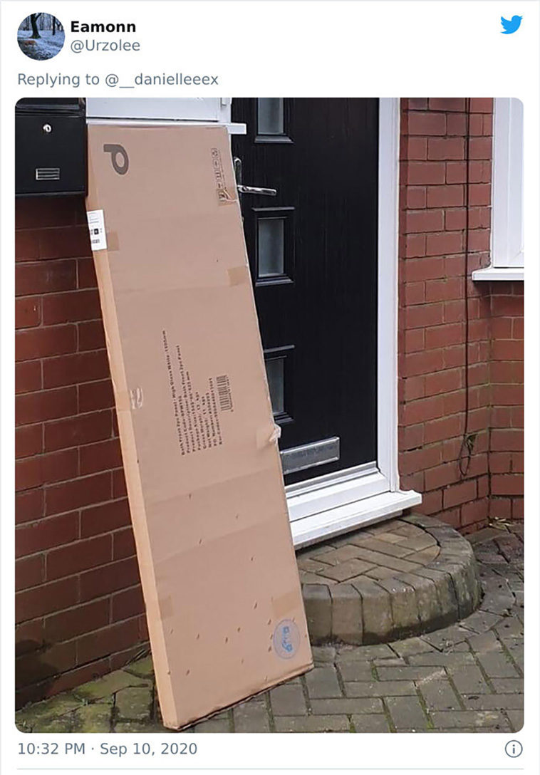 hide deliveries