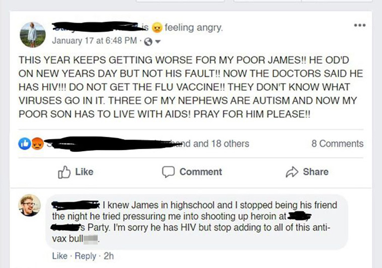 Lying people