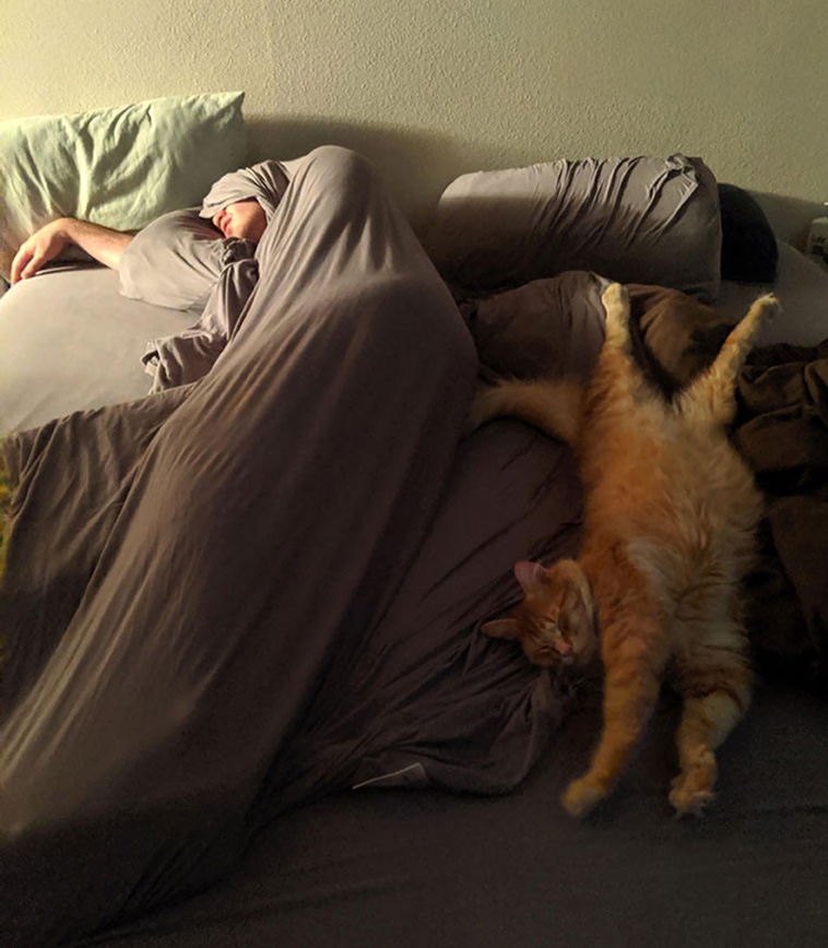  funny sleep position