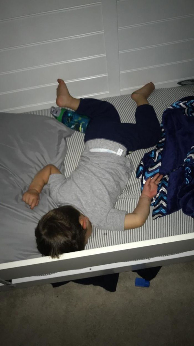  funny sleep position