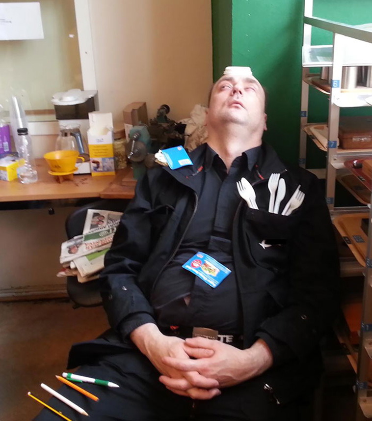  funny sleep position