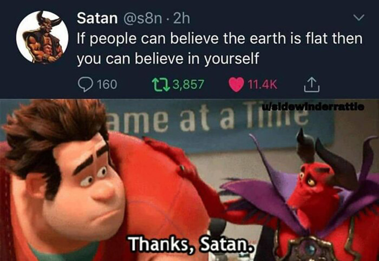satan devil social media