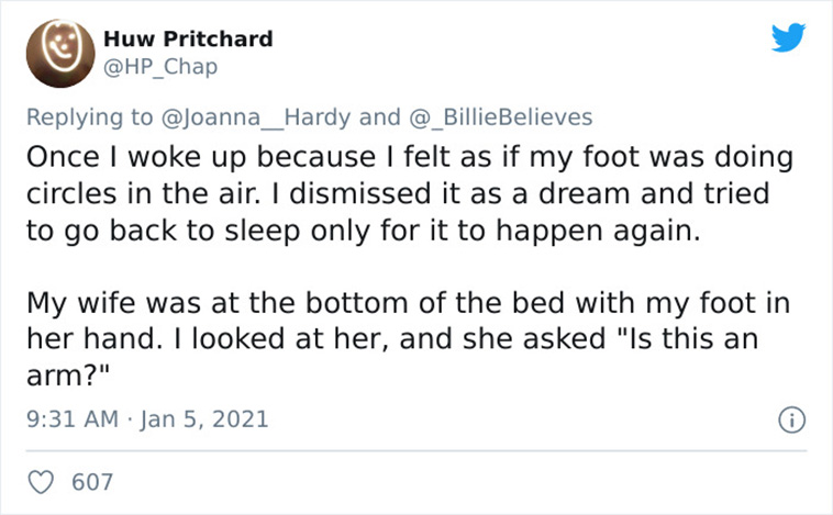 sleep talking stories