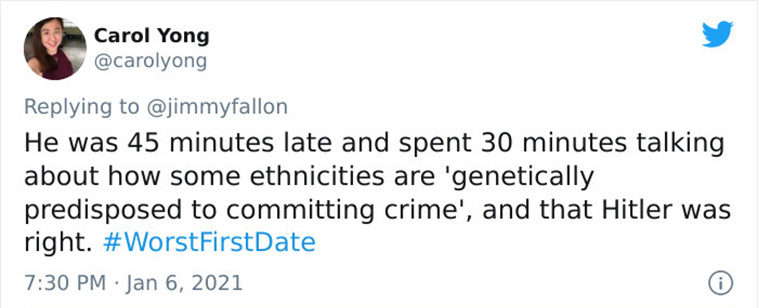 worst first date