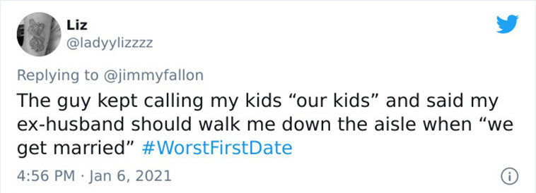 worst first date