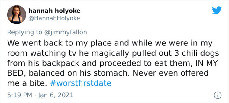 worst first date