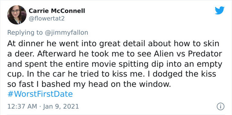 worst first date