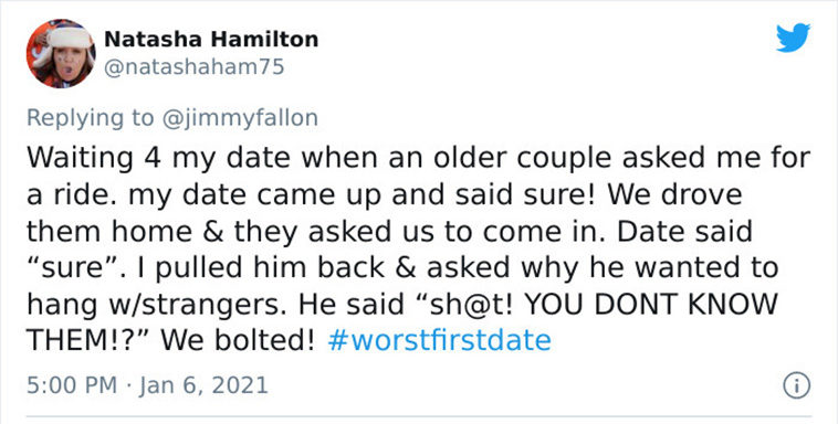 worst first date