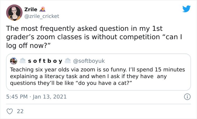 zoom students questions