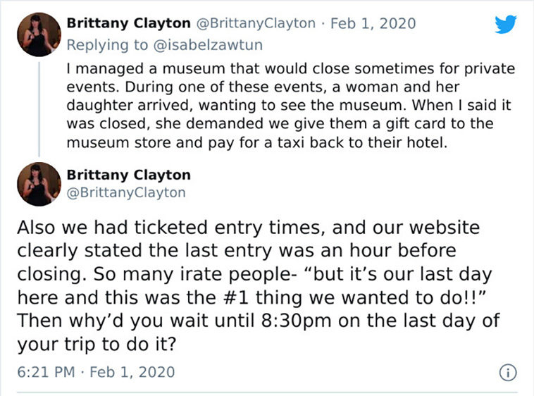 customer demands