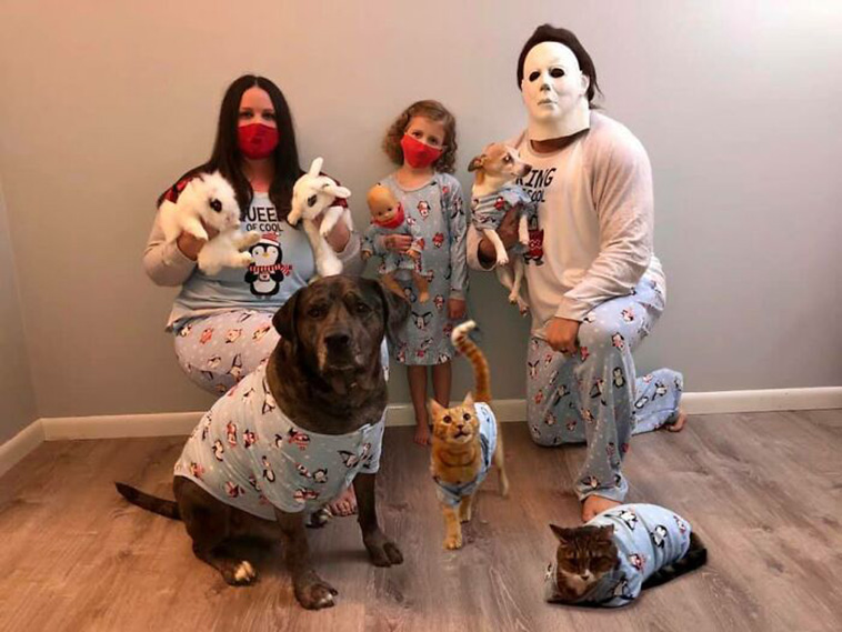family portrait dogs