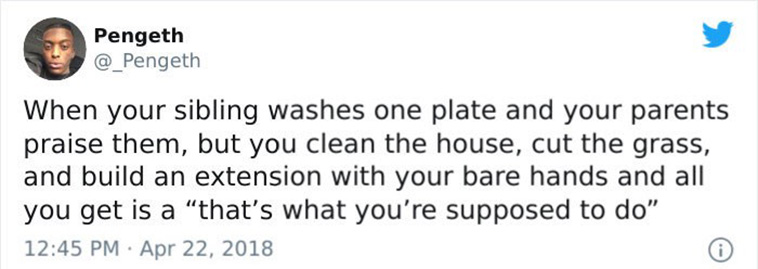 funny siblings tweets