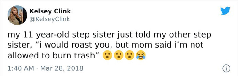 funny siblings tweets
