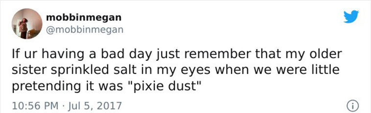 funny siblings tweets