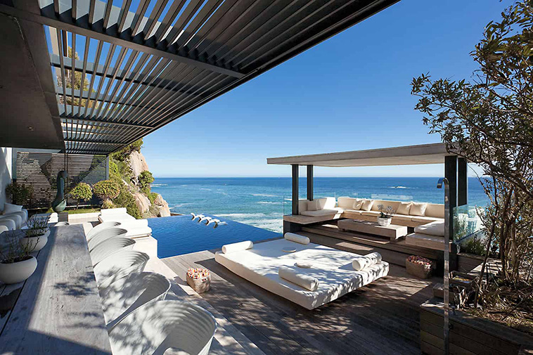 beachfront villa