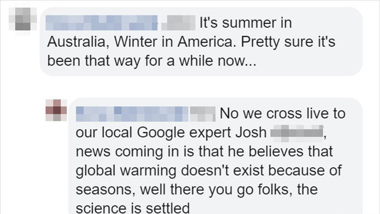 global warming deniers