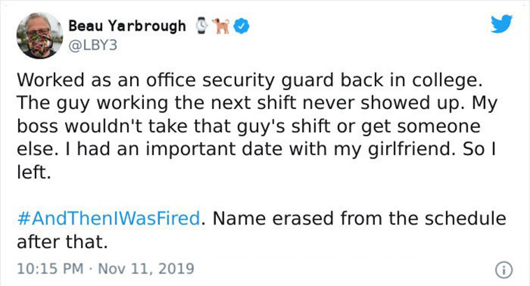 people got fired