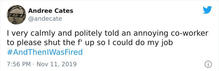 people got fired