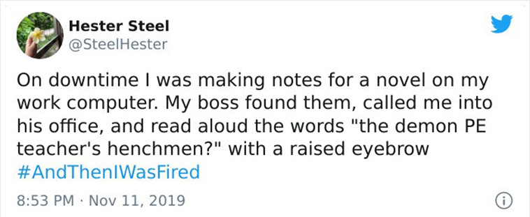 people got fired