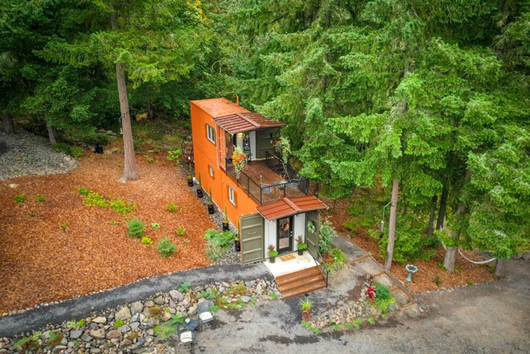 Couple Build Amazing Shipping Container Tiny House For Debt-Free Living