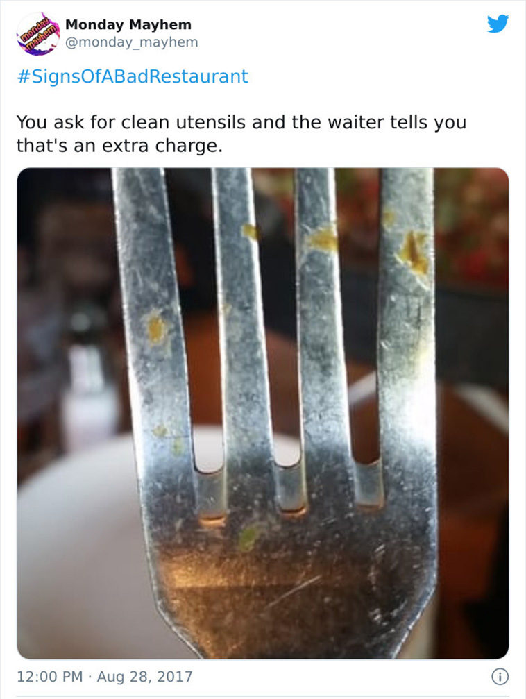 bad restaurants
