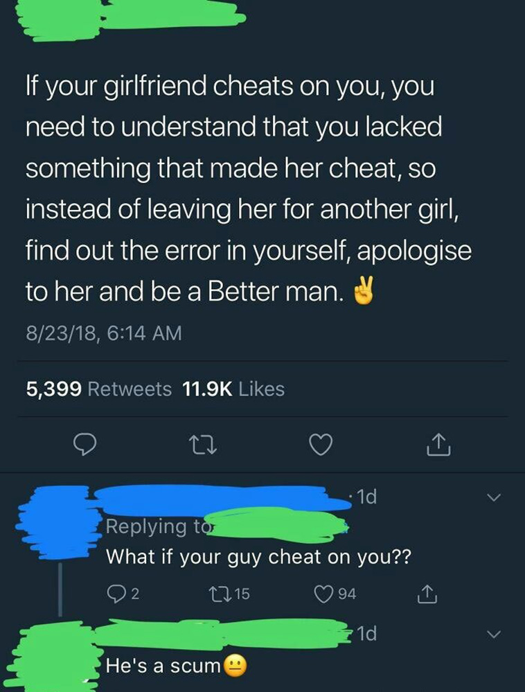 cringey girls messages