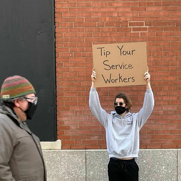 Dude With Sign