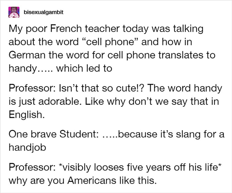 english language