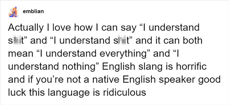 english language