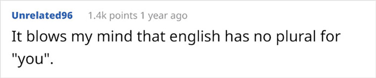 english language