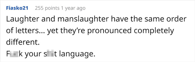 english language