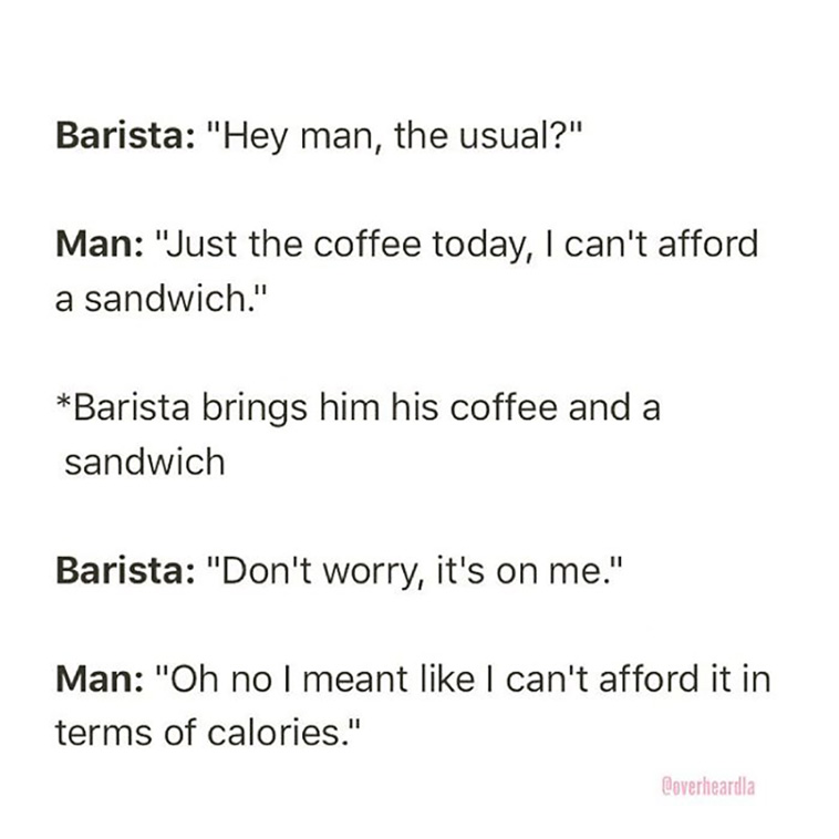 overheard in L.A.